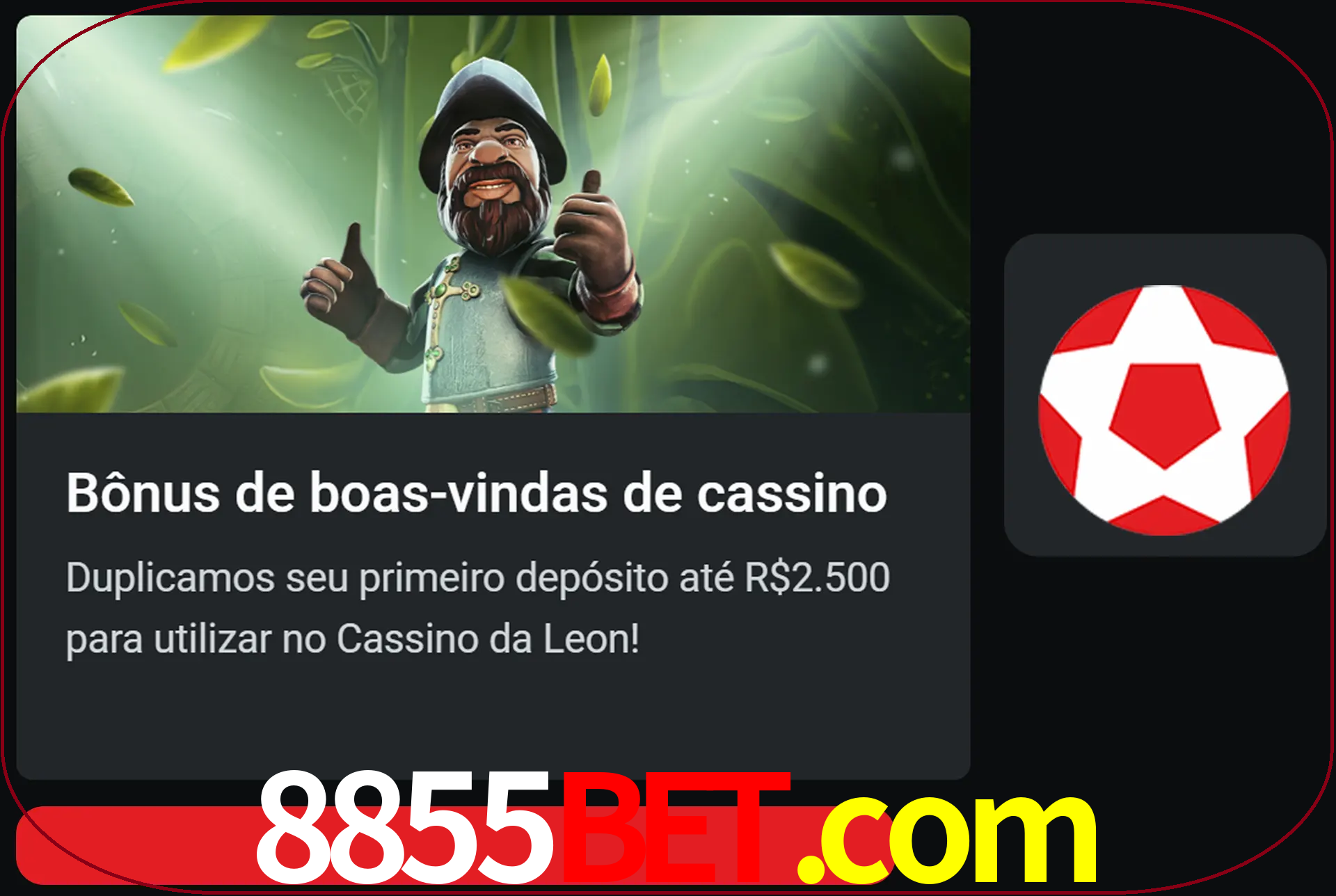 Receba seu dinheiro do bônus de boas-vindas após o primeiro depósito.